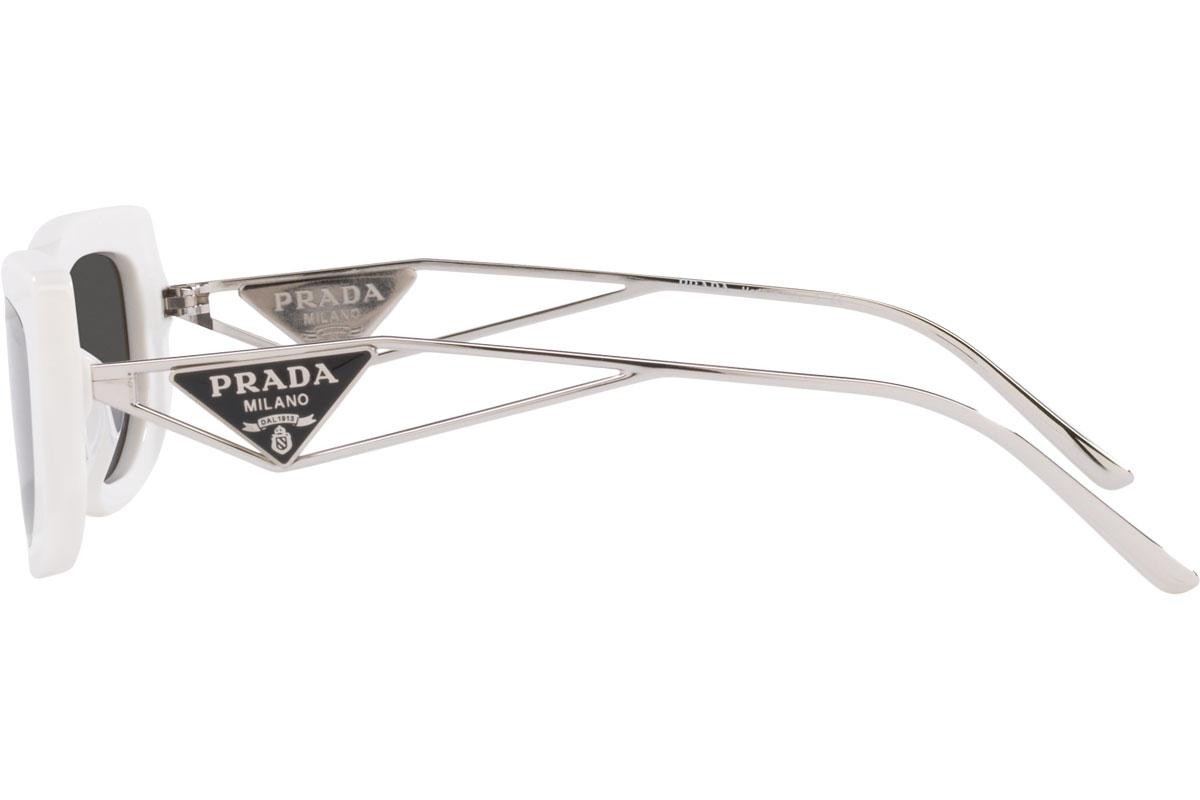Prada PR 14YS (1425S0) 53 | Kadın Beyaz Güneş Gözlüğü